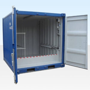 Contenedor de almacenamiento aéreo de 10' x 8