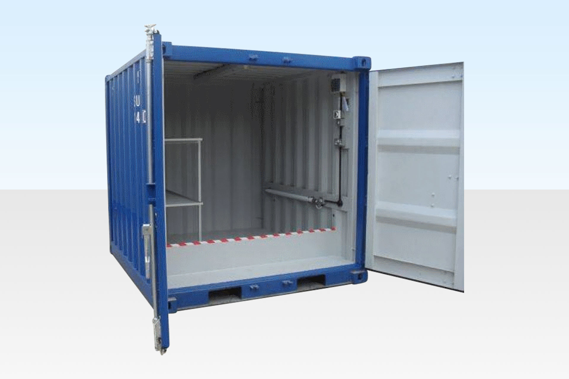 Contenedor de almacenamiento aéreo de 10' x 8 - Imagen 3