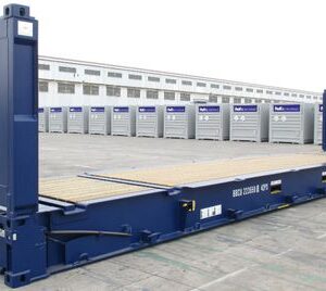 CONTENEDOR  40 PIES DE PLATAFORMA PLANA