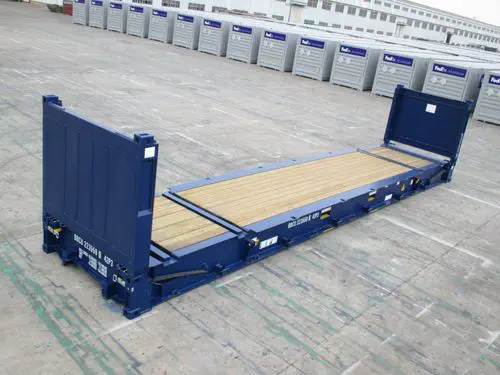 CONTENEDOR 40 PIES DE PLATAFORMA PLANA - Imagen 4