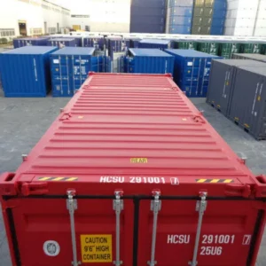 CONTENEDOR CUBO RÍGIDO DE 20 PIES DE ALTURA