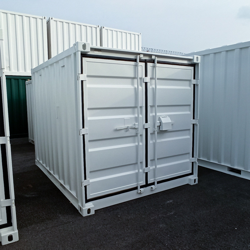 CONTENEDOR DE ALMACENAMIENTO DE 10 PIES CON DOBLE PUERTA - Imagen 2